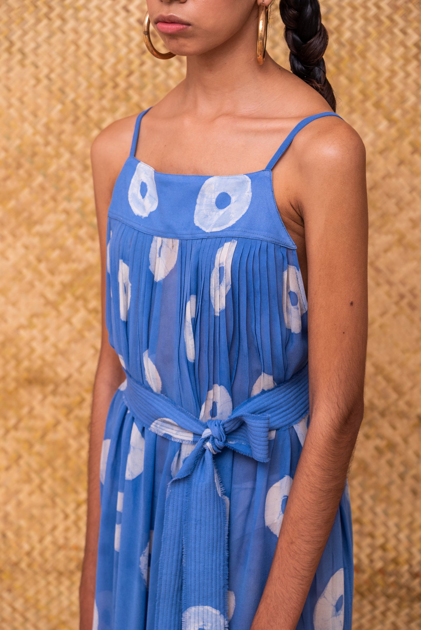 THE PEACE DRESS| 100% handmade silk fabric